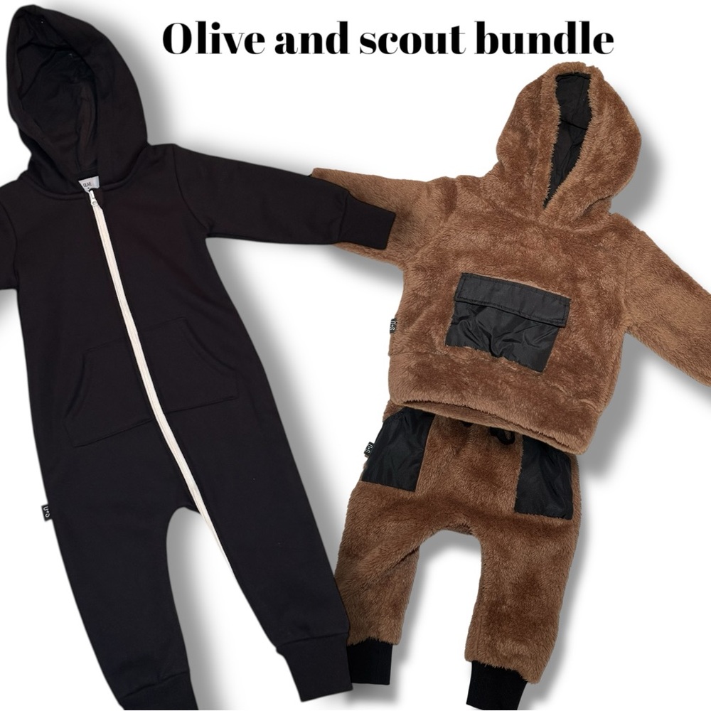 Olive and scout outfit and onesie bundle 18-24 months